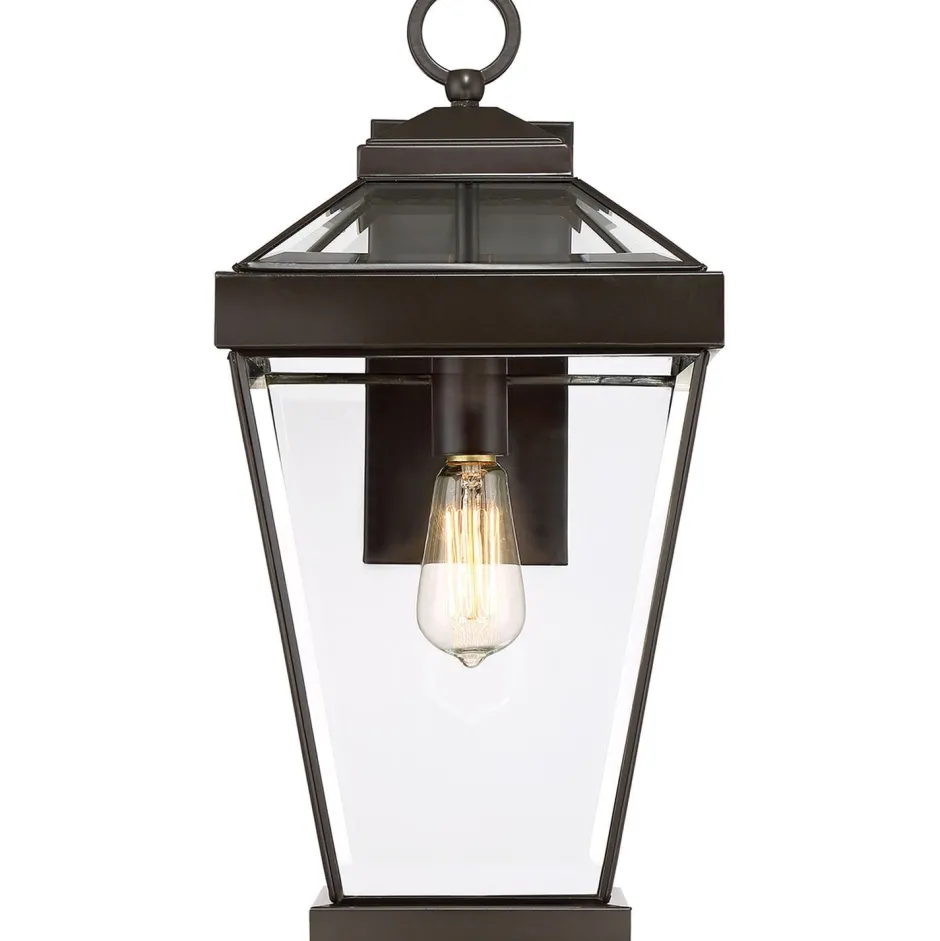 Außenwandleuchten|Außenleuchten Antik*Elstead Antike Wandleuchte IP44 Vintage Metall Glas E27