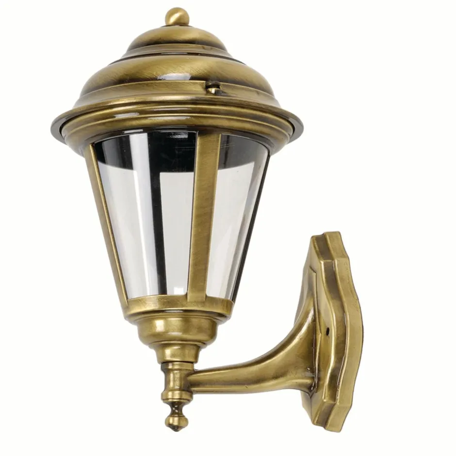 Lido Außen Beleuchtung Messing Terrasse Haus Rustikal< Außenwandleuchten|Rustikale Lampen