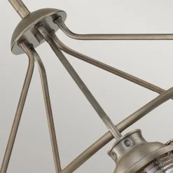 Elstead Außen Deckenleuchte verstellbar B: 62,5 cm 5x E27 IP44< Gartenlaternen|Industrie Lampen