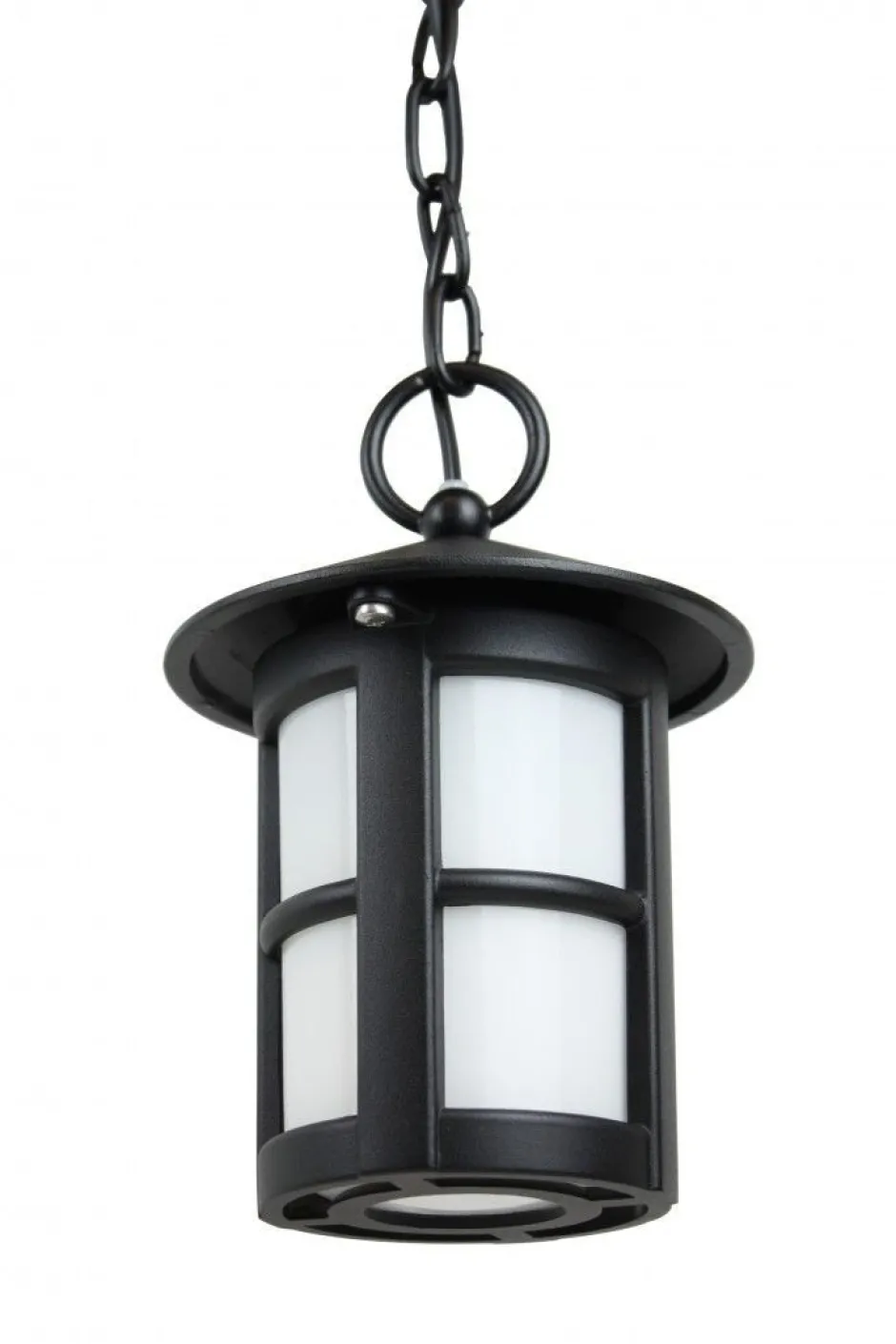 Außenleuchten Antik|Gartenlaternen*SU-MA Außen Hängelampe Schwarz rund IP43 Rustikal Garten