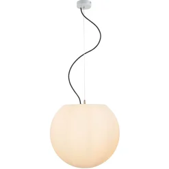 Nowodvorski Außen Hängeleuchte Weiß rund Ø45cm< Moderne Lampen|Hängeleuchten Außen