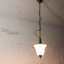 Außenleuchten Antik|Rustikale Lampen*Lido Außen Pendelleuchte aus Echt-Messing Ø20cm ANDROS