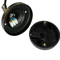 Rustikale Lampen|Hängeleuchten Außen*Easylight Außen Pendelleuchte Gold Antik SALZBURG Tiffany Stil