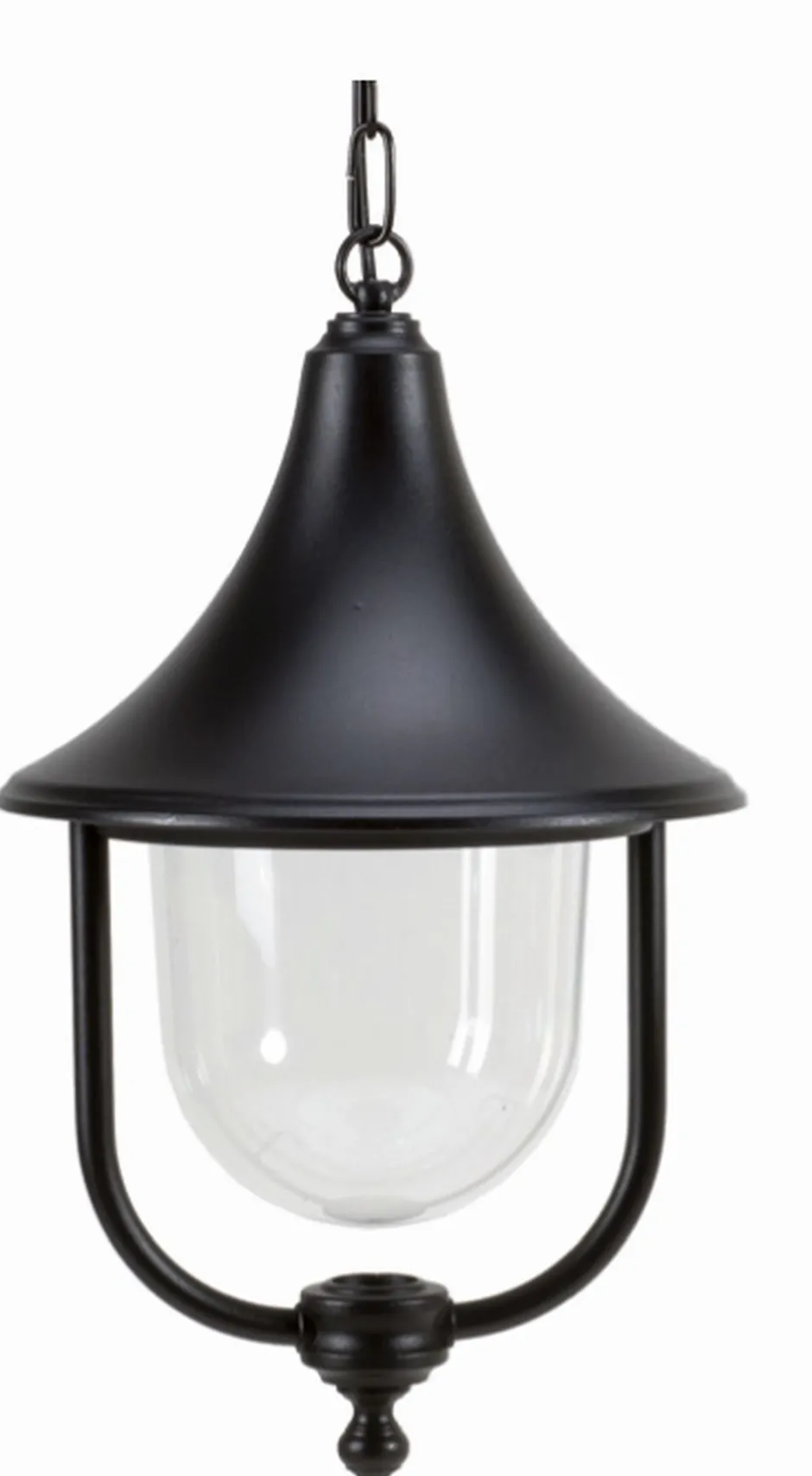 Lido Außen Pendelleuchte Schwarz IP43 Rustikal Aluminium E27< Rustikale Lampen|Hängeleuchten Außen