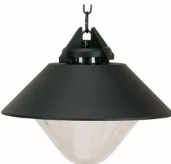 Lido Außen Pendelleuchte Schwarz Ø32cm rund IP44 Rustikal< Außenleuchten Antik|Rustikale Außenleuchten