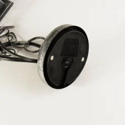 Rustikale Lampen|Hängeleuchten Außen*Rabalux Außen Pendelleuchte Silber Antik regenfest TOSCANA