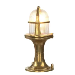 Lido Außen Standleuchte Messing H:25cm Garten Weg< Rustikale Lampen|Metall Lampen