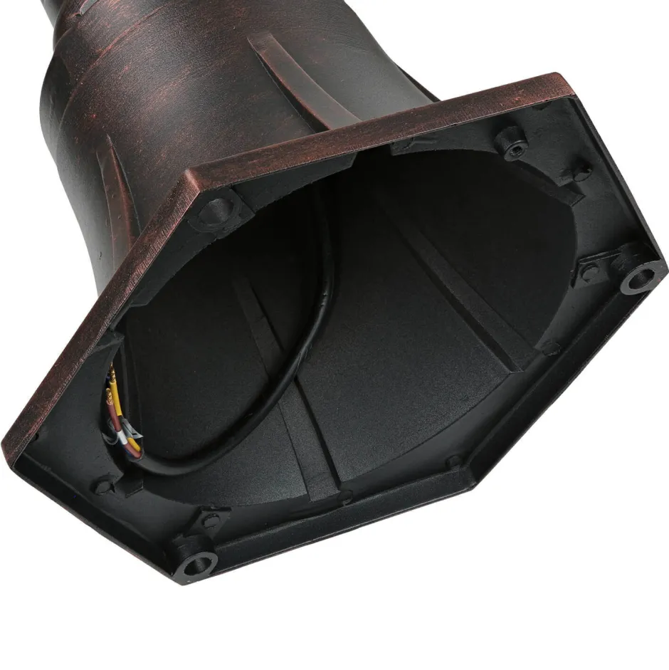 Rustikale Lampen|Wegeleuchten*Nowodvorski Außen Stehlampe Bronze Antik Ornament Glas E27 AMUR