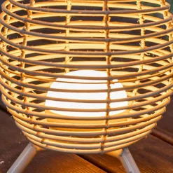 Newgarden Außen Tischlampe Akku IP54 LED Fernbedienung Dimmer< Metall Lampen|Moderne Außenleuchten