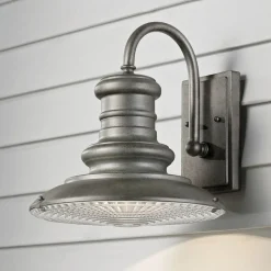 Elstead Außen Wandlampe IP44 Industrial Vintage E27 in Antik< Außenleuchten Antik|Außenwandleuchten