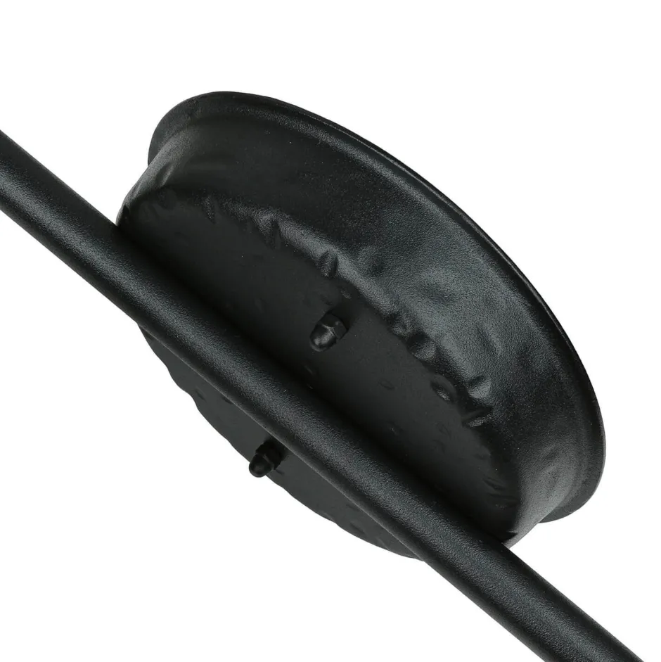 Metall Lampen|Rustikale Lampen*SU-MA Außen Wandlampe Schwarz regenfest Rustikal TOURNAI