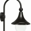 Lido Außen Wandlampe Schwarz Rustikal IP43 E27 CELESTE< Außenleuchten Antik|Außenwandleuchten