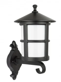 Außenleuchten Antik|Außenwandleuchten*SU-MA Außen Wandlampe Schwarz Rustikal Garten Terrasse