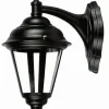 Außenleuchten Antik|Außenwandleuchten*Lido Außen Wandlampe Schwarz Rustikal Aluminium IP44 ELEANOR
