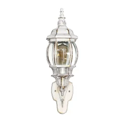 Easylight Außen Wandleuchte BREST in Weiß Gold IP44< Rustikale Lampen|Rustikale Außenleuchten