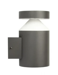 Außenwandleuchten|Feuchtraumleuchten*SU-MA Außen Wandleuchte LED Anthrazit IP44 Edelstahl