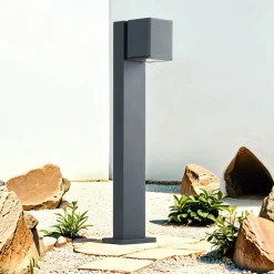 Moderne Lampen|Wegeleuchten*Kanlux Außenlampe Anthrazit Aluminium 50 cm Garten weg