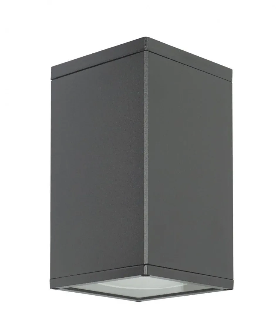 Metall Lampen|Feuchtraumleuchten*SU-MA Außenlampe Anthrazit IP54 H:21cm E27 Deckenleuchte