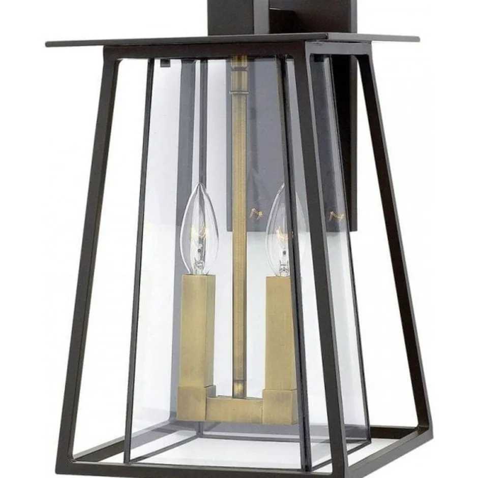 Elstead Außenlampe Balkon Haus in Bronze IP44 E27 DARVILL< Außenwandleuchten|Gartenlaternen