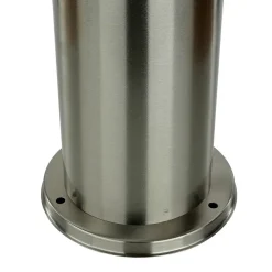 Metall Lampen|Wegeleuchten*SU-MA Außenlampe Edelstahl 75 cm blendarm IP44 rund E27