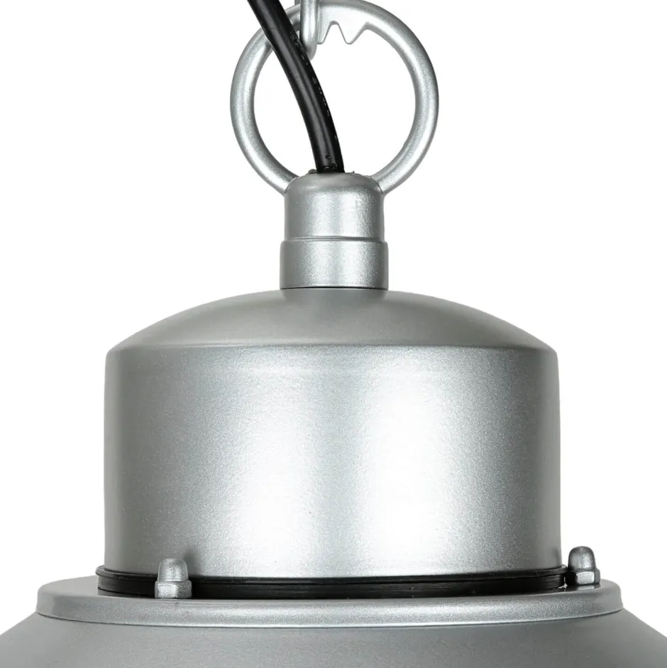 Metall Lampen|Rustikale Lampen*Elstead Außenlampe Edelstahl E27 IP44 in Silber Maritim