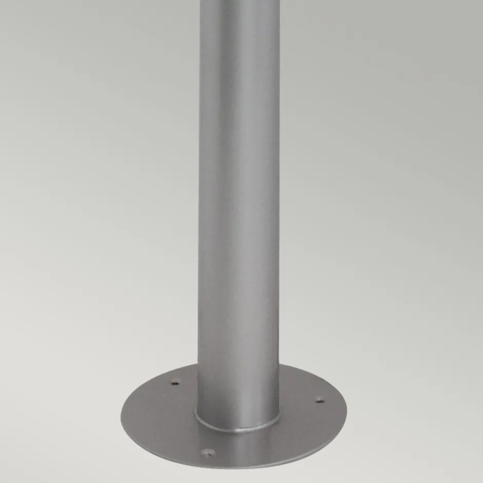 Außenleuchten Antik|Gartenlaternen*Elstead Außenlampe Edelstahl Glas 100 cm Skandinavisch IP44 E27