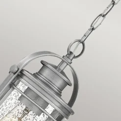 Elstead Außenlampe hängend Glas Alu E27 IP44 höhenverstellbar Maritim< Gartenlaternen|Industrie Lampen