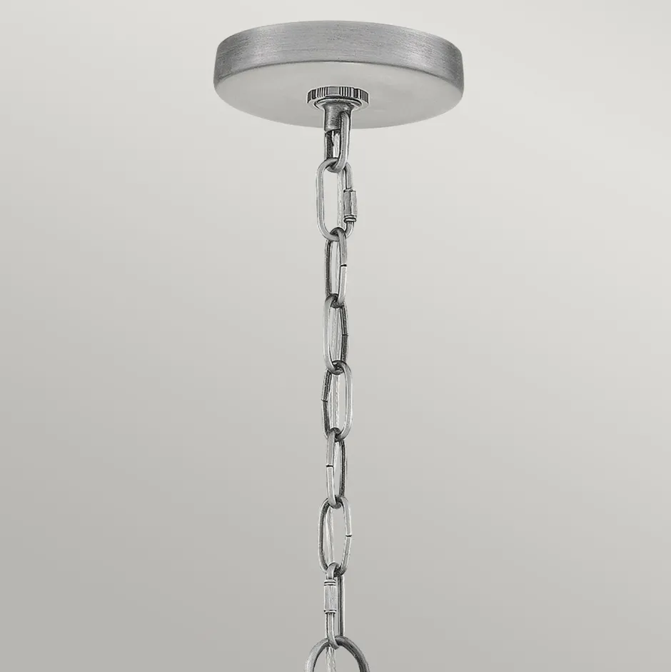 Elstead Außenlampe hängend Glas Alu E27 IP44 höhenverstellbar Maritim< Gartenlaternen|Industrie Lampen