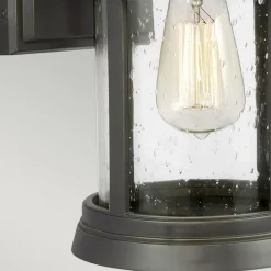 Außenwandleuchten|Außenleuchten Antik*Elstead Außenlampe IP44 Rustikal in Bronze antik E27 Balkon