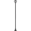 Nowodvorski Außenlampe IP44 Schwarz E27 200 cm Aluminium Modern< Gartenlaternen|Wegeleuchten