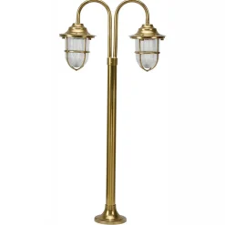 Lido Außenlampe Messing H:85cm Maritim Weg Garten IP54< Rustikale Lampen|Metall Lampen