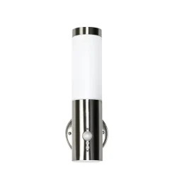 Metall Lampen|Moderne Lampen*Easylight Außenlampe mit Bewegungssensor Edelstahl IP44