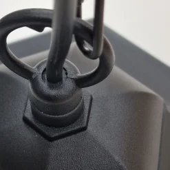 Rustikale Lampen|Vintage Lampen*Elstead Außenlampe Schwarz IP44 E27 Glas Aluminium Rustikal