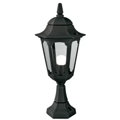 Rustikale Lampen|Vintage Lampen*Elstead Außenlampe Stehlampe Schwarz H:54cm Garten Weg