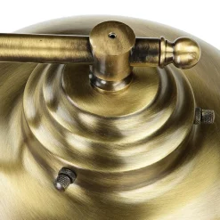 Rustikale Lampen|Metall Lampen*Lido Außenlampe Terrasse aus Messing in Antik PYRGOS