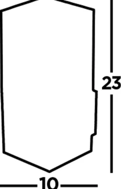 Searchlight Außenlampe Wand Bewegungsmelder IP44 Grau Weiß eckig E27< Metall Lampen|Moderne Außenleuchten