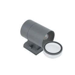 Außenwandleuchten|Metall Lampen*Nowodvorski Außenlampe Wand IP44 E27 Graphit Downlight Eingang