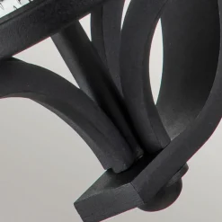 Rustikale Lampen|Vintage Lampen*Elstead Außenlampe Wand IP44 E27 Schwarz Metall Regenglas MERYL