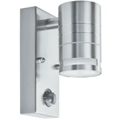 Searchlight Außenlampe Wand IP44 mit Bewegungsmelder GU10 Stahl< Metall Lampen|Fassadenstrahler