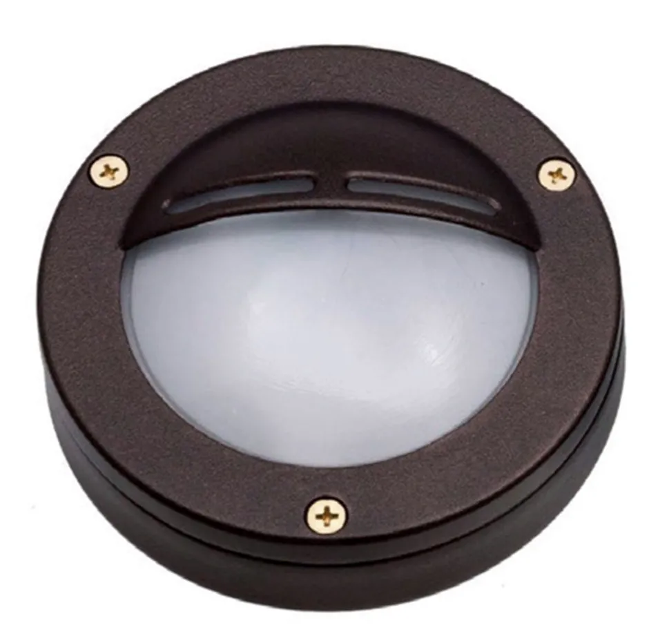 Lido Außenlampe Wand Messing Glas G9 IP64 D: 14 cm rund< Außenwandleuchten|Rustikale Lampen