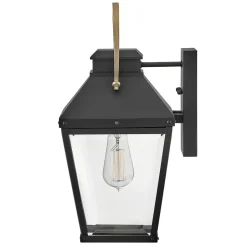 Elstead Außenlampe Wand Rustikal Vintage H: 42,8 cm IP44 E27< Metall Lampen|Rustikale Lampen