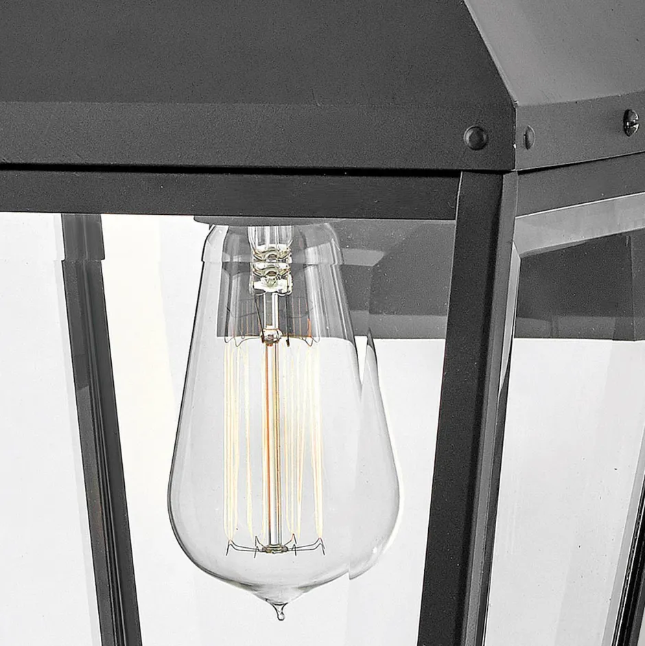 Elstead Außenlampe Wand Rustikal Vintage H: 42,8 cm IP44 E27< Metall Lampen|Rustikale Lampen