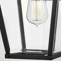 Elstead Außenlampe Wand Rustikal Vintage H: 42,8 cm IP44 E27< Metall Lampen|Rustikale Lampen