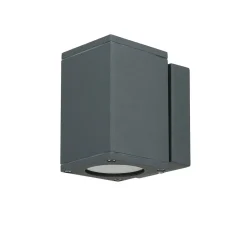 SU-MA Außenleuchte Anthrazit Aluminium eckig IP54< Metall Lampen|Feuchtraumleuchten