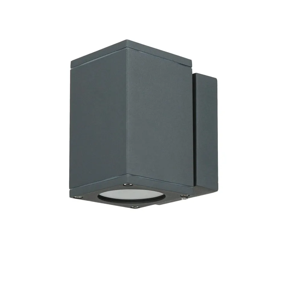 SU-MA Außenleuchte Anthrazit Aluminium eckig IP54< Metall Lampen|Feuchtraumleuchten