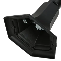 Rustikale Lampen|Metall Lampen*SU-MA Außenleuchte BAARLE 76cm Schwarz IP43 Aluminium