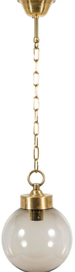 Außenleuchten Messing|Messinglampen*Lido Außenleuchte Balkon Garten Messing Ø20cm IP43