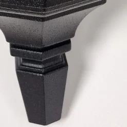 Elstead Außenleuchte IP44 E27 Schwarz Glas Aluminium Rustikal< Außenleuchten Antik|Gartenlaternen