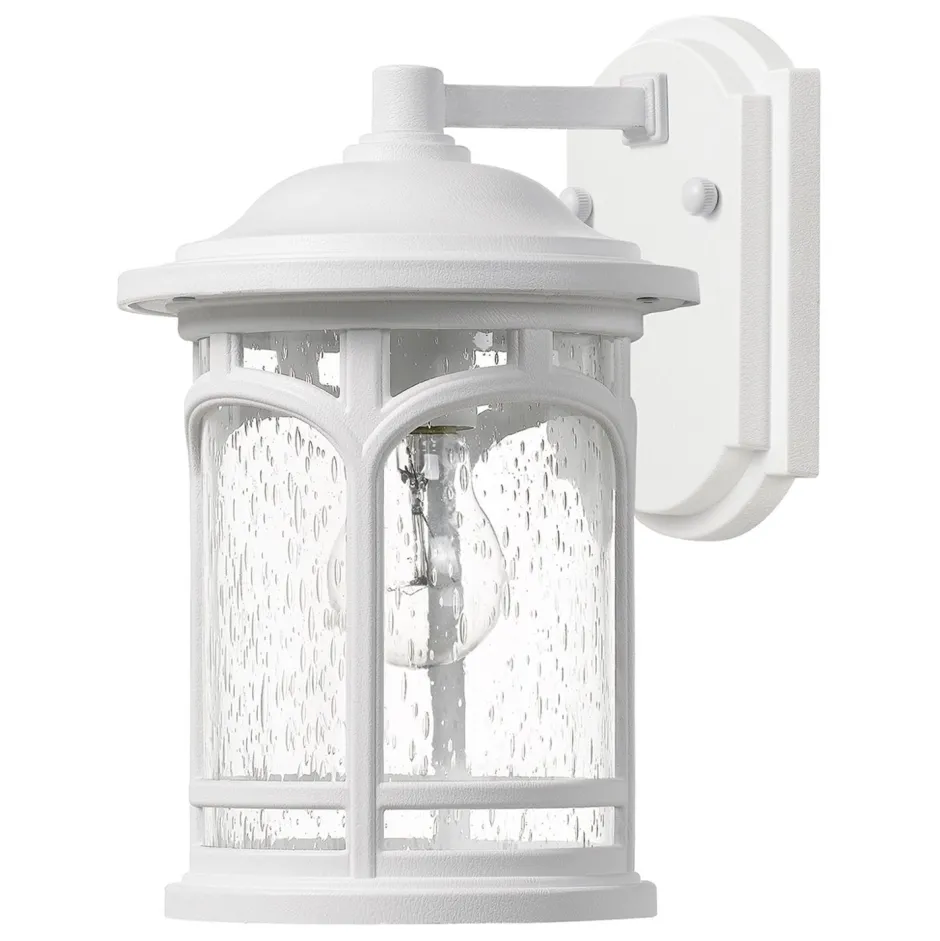 Elstead Außenleuchte IP44 Weiß E27 Vintage Design MATT< Außenwandleuchten|Vintage Lampen