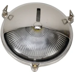 Außenwandleuchten|Rustikale Lampen*Lido Außenleuchte Messing Maritim Ø21cm KARPAHTOS